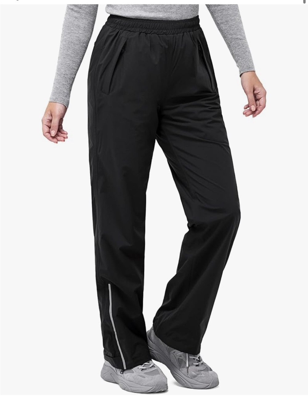 33,000ft Women's Rain Pants Lightweight Breathable Waterproof Windproof